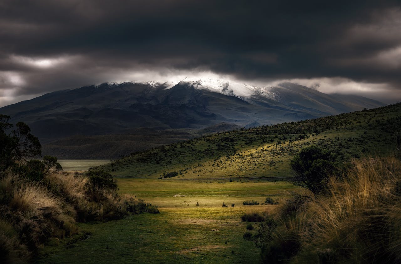 Open mountain landscape